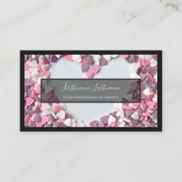 För utsmyckade godis, bakverk och konditorivaror visitkort