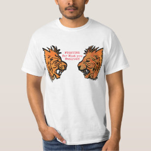 för vad du förtjänar t shirt
