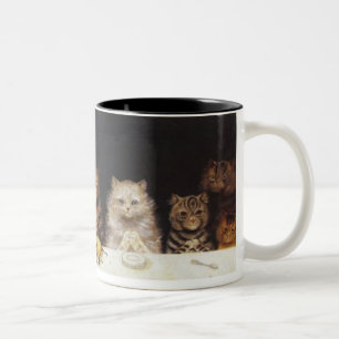 För vad vi ska just att motta - den Louis Wain Två-Tonad Mugg