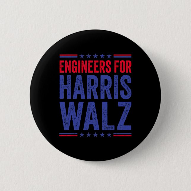 För valet Harris Wheimer 2024 Omröstning Kamala Wa Knapp (Framsida)