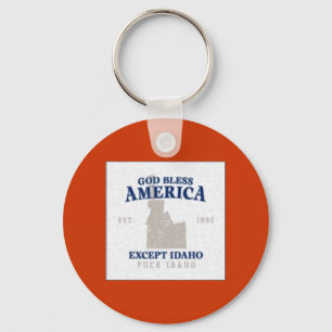` För välsigna digAmerika keychain, Nyckelring