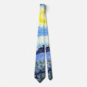 För Van Gogh för Starry natt Tie Impressionism Slips