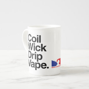 För Vape för spolefiltdroppande mugg kaffe Benporslin Mugg