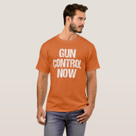 För vapenkontroll orange nu t shirt