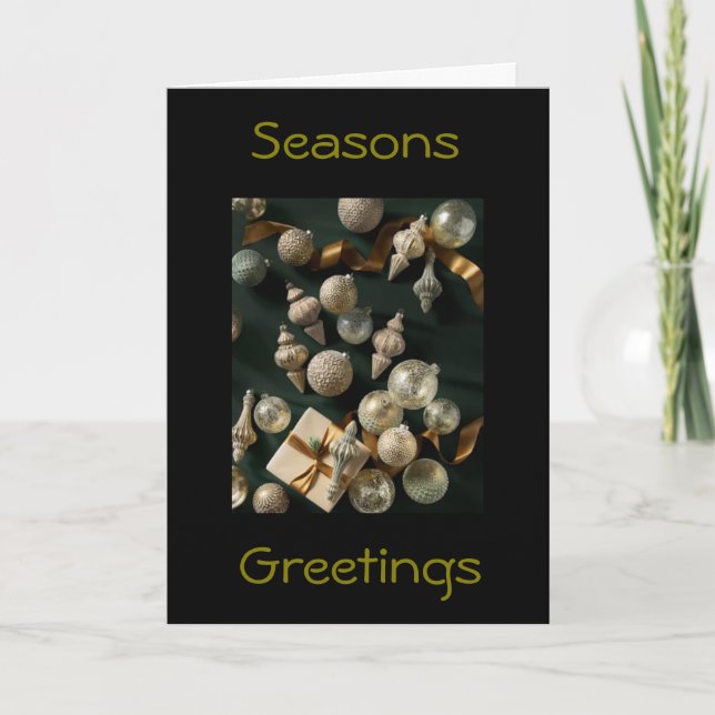 FÖR VÅR "GRANNSKARE" ÄR DEN HÄR KRISTMASSEASON HELGKORT (Framsida)