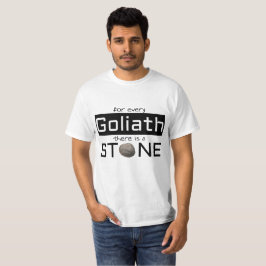 För varje Goliath T-tröja Tee