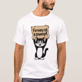 För varje katt, en fitta! t shirt