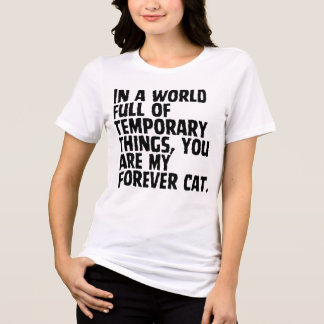 För varje kattattityd t shirt