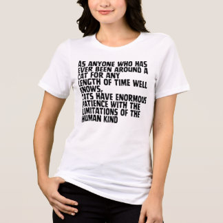 För varje kattattityd t shirt