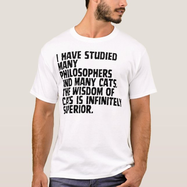 För varje katthöjd t shirt (Framsida)