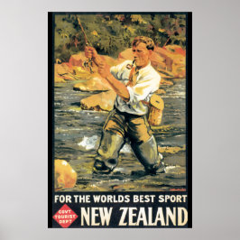 För världens bästa sport Nya Zeeland Poster