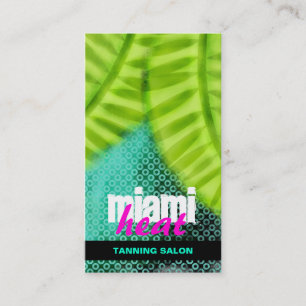 För värmeböljaGrunge för GC Miami Hott rosor Visitkort