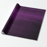 För vattenfärgchic för moody purpurfärgad plommon presentpapper<br><div class="desc">beställnings- slående in papper</div>