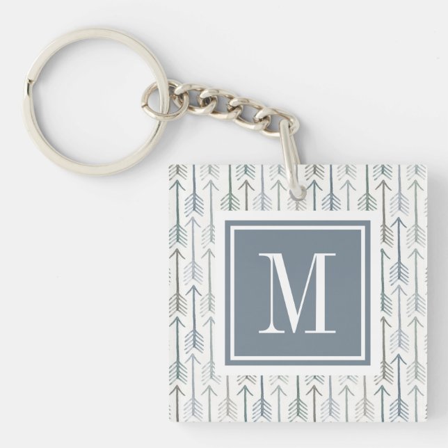 För vattenfärgWanderlust för Monogram | mönster (Framsidan)