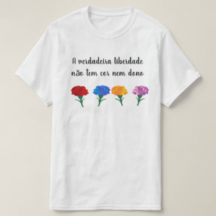 För verdadeiraliberdadenão för tem för cor en t shirt
