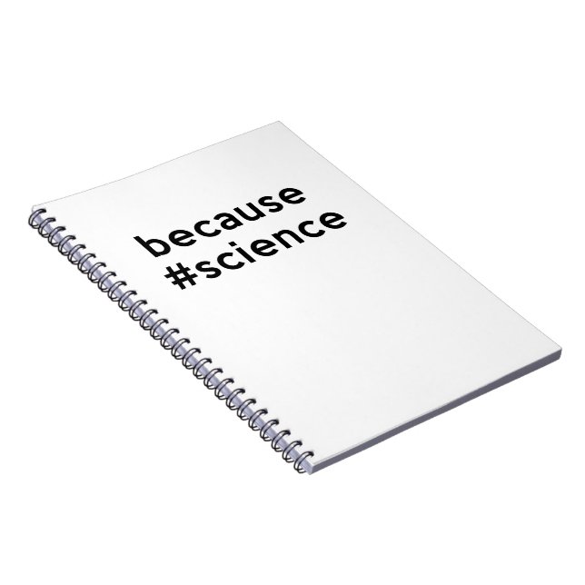 För vetenskap anteckningsbok (Högra Sidan)