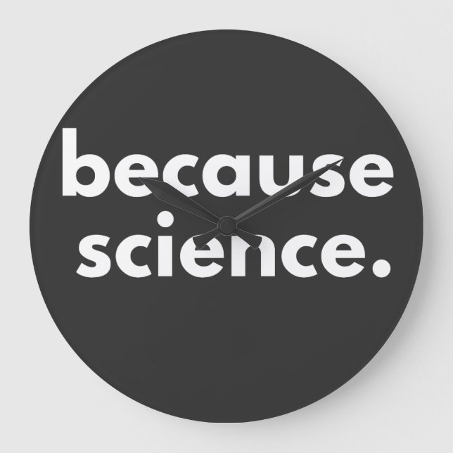 För vetenskap stor klocka (Framsida)