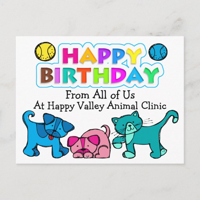 För veterinärer - SRF Vykort (Framsida)