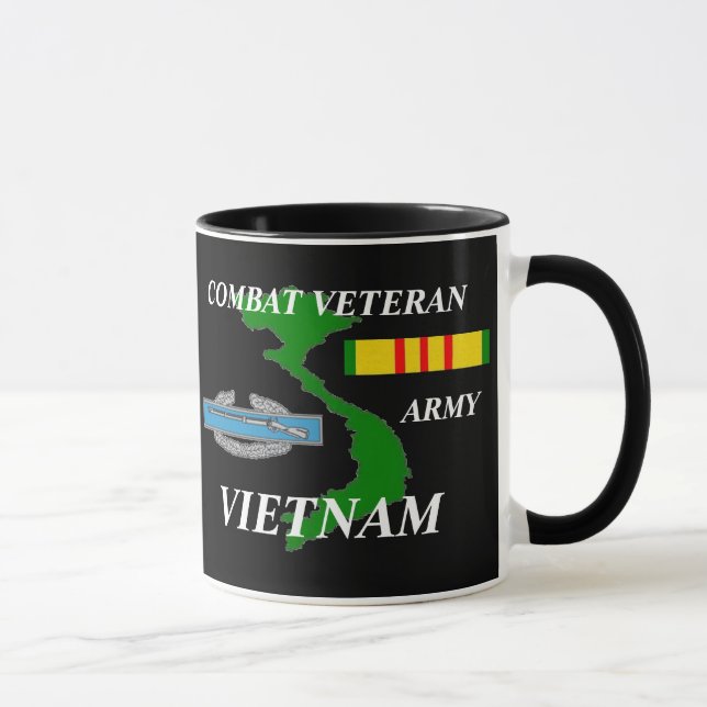 För Vietnam "för arméstridveteran" kaffe koppar (Höger)