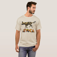 För vildhund för Safari afrikansk Tshirt