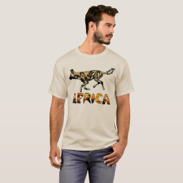 För vildhund för Safari afrikansk Tshirt T Shirt
