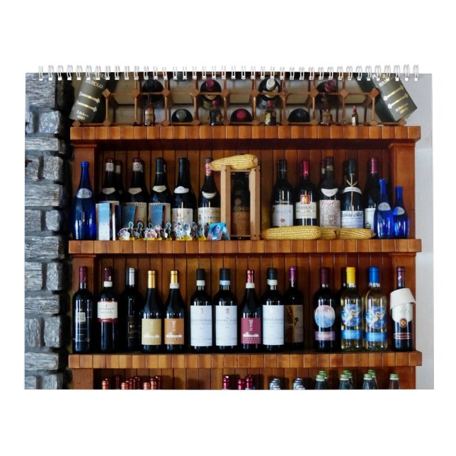 För vinälskare kalender (Omslag)