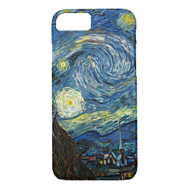 För Vincent Van Gogh för Starry natt fodral Case-Mate iPhone Skal (Baksida)