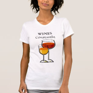För viner Winer Constantly - skjorta T-shirt