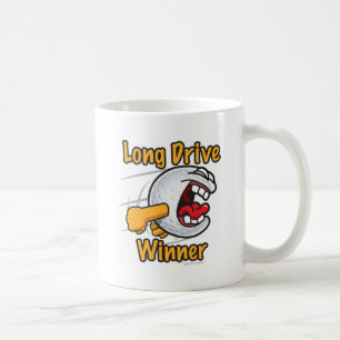 För vinnarehål för längst drev turnering för kaffemugg
