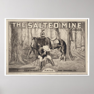 ~ för VINTAGEFILMAFFISCH det rimmade min Poster