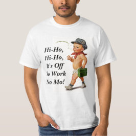 För vintageHög-Ho pension för T-tröja Retro T-shirt
