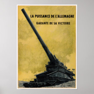 För vintagepropaganda för fransk WWII Dora Mint Poster