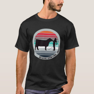 För Visa kor Roligten Cattle visar F T Shirt