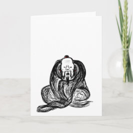 För vishethälsning för Zen (Ch'an) kort (förbigå),