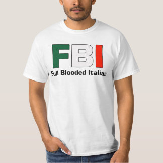 För vitdubbla för FBI fullt ge första erfarenh Tee Shirt
