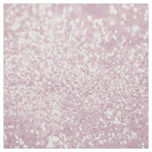 För vitFaux för elegant flickaktigt rosa glitter Tyg