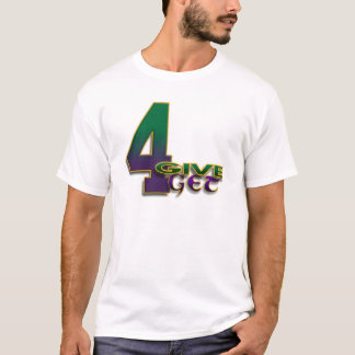 för vitgrönt för 4-Give 4-Get 4 Favre T-tröja Tröja