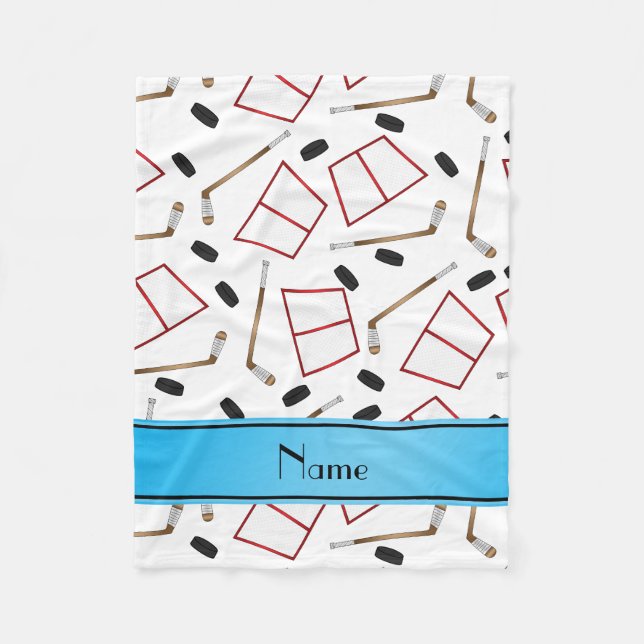 För vithockey för anpassningsbar förtjänar kända fleecefilt (Framsidan)