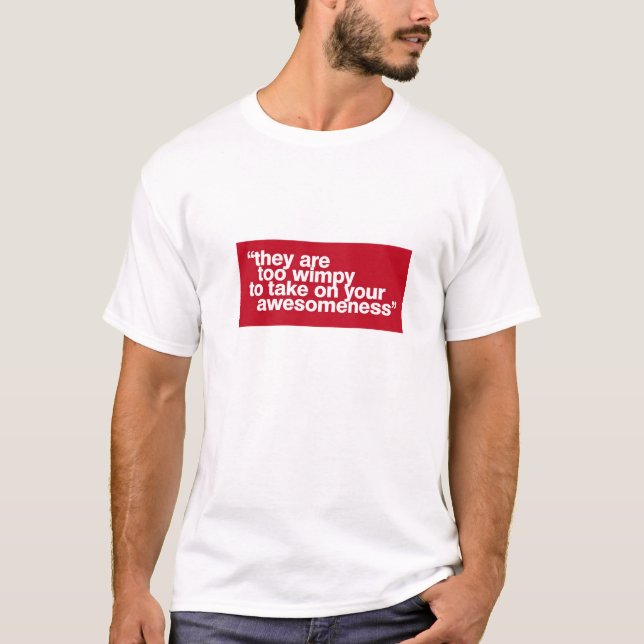 för wimpy t shirt (Framsida)