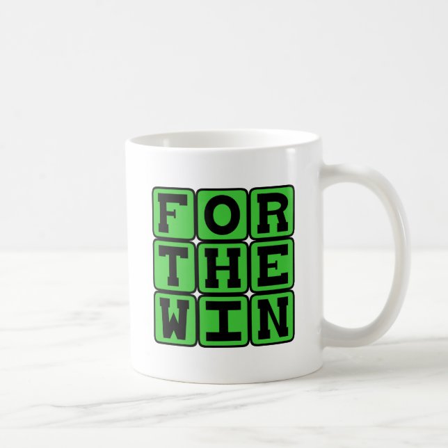 För Win, FTW Internet Memorial Kaffemugg (Höger)