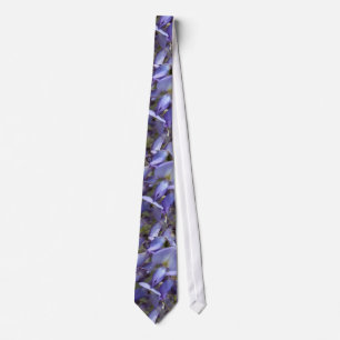 För wisteriakonst för © P Wherrell purpurfärga Slips
