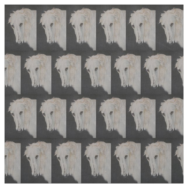 För Wolfhoundhund för Borzoi ryskt tyg för (Provkarta)