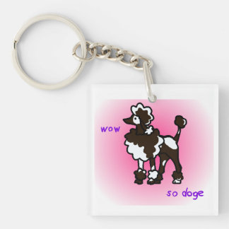 För wow pudelkeychain så