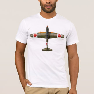 För WWII japansk plan A6M type0 零式艦上戦闘機 för kämpe Tee