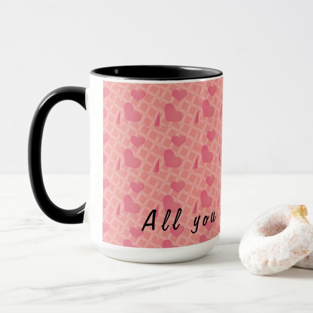 For You, With Love – A Sip of Friendship Mugg (Med munk)
