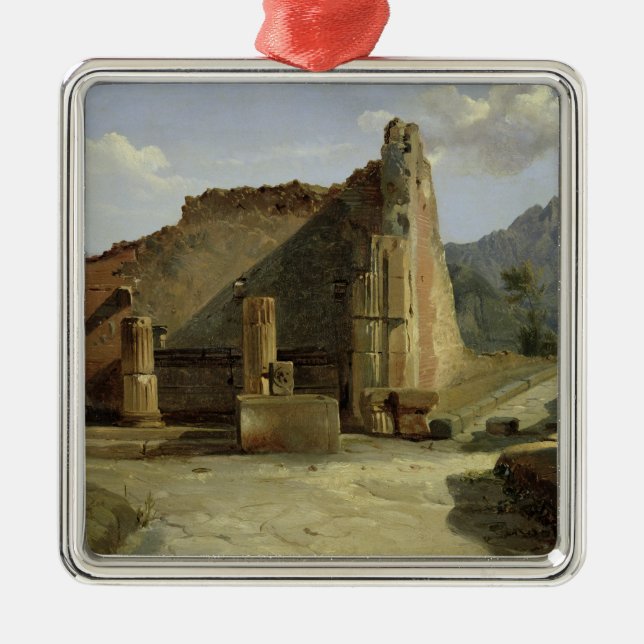 Fora av Pompeii Julgransprydnad Metall (Framsidan)