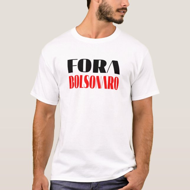 Fora Bolsonaro Lula Presidente T Shirt (Framsida)