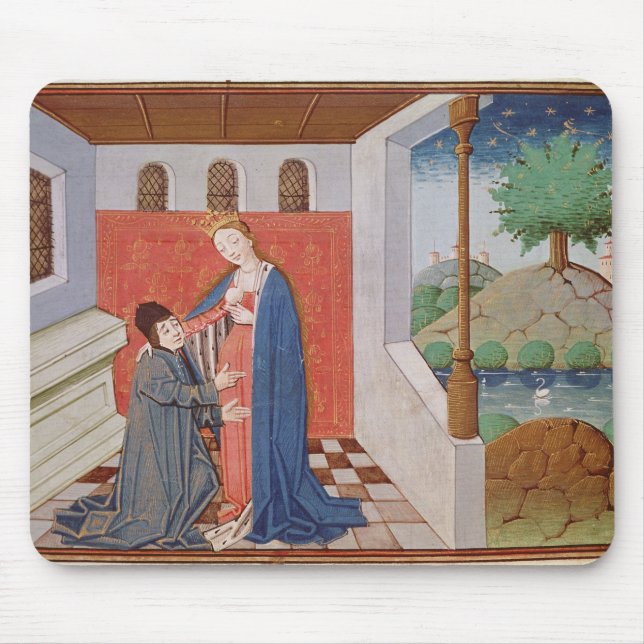 Föra dialog mellan Boethius och filosofi Musmatta (Framsidan)