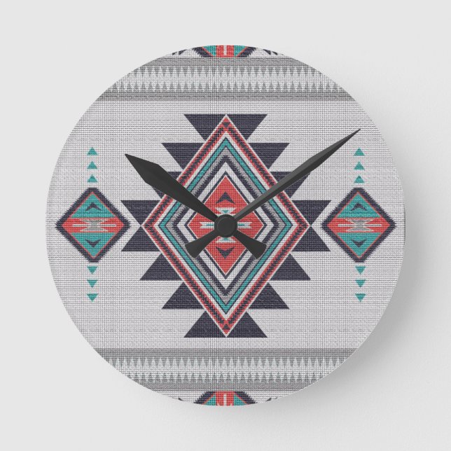 Förädlad Southwest Rund Klocka (Framsida)