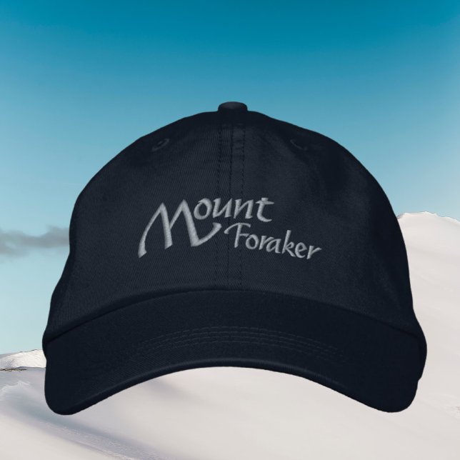 Foraker Alaska Denali Hat Broderad Keps (Skapare uppladdad)